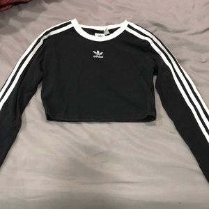 long sleeve ADIDAS croptop